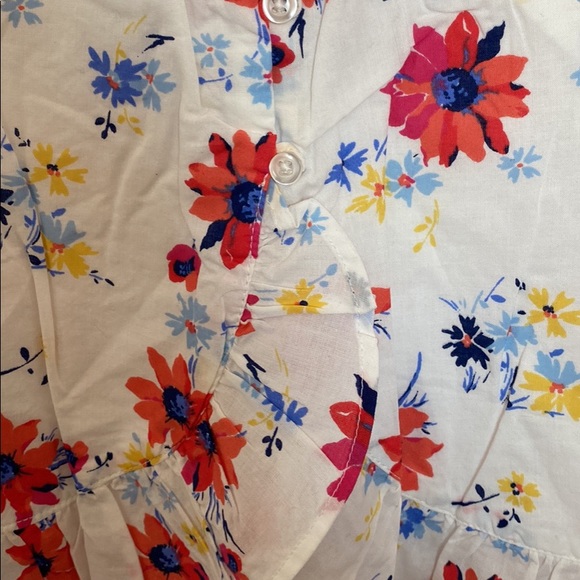 Baby Girl Floral Blouse 6-12 months - Picture 3 of 5